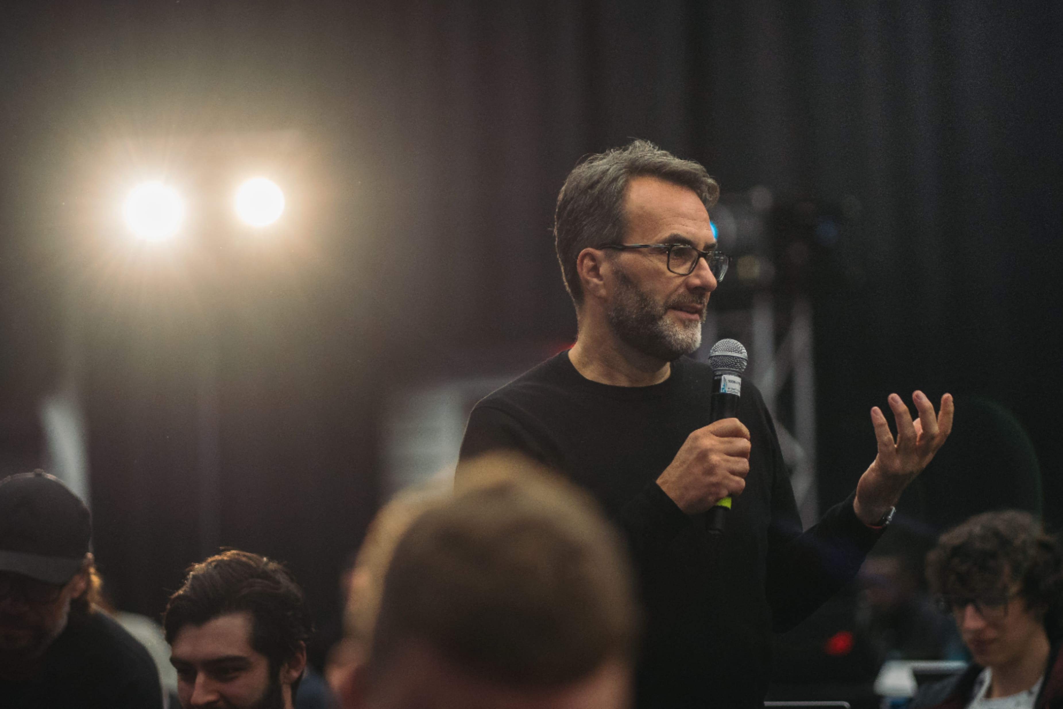 Charles Cantin en conférence
